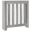 radiatorskjuler 78x20x82 cm konstrueret træ grå sonoma-eg