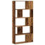 bogreol 80,5x23,5x162,5 cm 5 hylder konstrueret træ gammelt træ