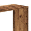 bogreol 45x23,5x162,5 cm 5 hylder konstrueret træ gammelt træ