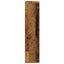 bogreol 50x25x105 cm konstrueret træ antikt træ