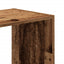 skab 68,5x32x68,5 cm konstrueret træ antikt træ