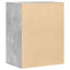kommode til hjørne 60x41x76 cm konstrueret træ betongrå