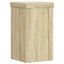 plantestativer 2 stk. 10x10x18 cm konstrueret træ sonoma-eg