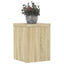 plantestativer 2 stk. 15x15x20 cm konstrueret træ sonoma-eg