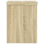plantestativer 2 stk. 15x15x20 cm konstrueret træ sonoma-eg