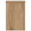 plantestativer 2 stk. 20x20x30 cm konstrueret træ egetræsfarvet