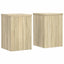 plantestativer 2 stk. 25x25x35 cm konstrueret træ sonoma-eg