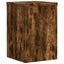 plantestativer 2 stk. 25x25x35 cm konstrueret træ røget eg