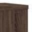 plantestativer 2 stk. 25x25x35 cm konstrueret træ brunt eg