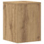 plantestativer 2 stk. 25x25x35 cm konstrueret træ egetræsfarvet