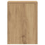 plantestativer 2 stk. 25x25x35 cm konstrueret træ egetræsfarvet