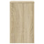 plantestativer 2 stk. 30x30x50 cm konstrueret træ sonoma-eg