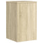 plantestativer 2 stk. 30x30x50 cm konstrueret træ sonoma-eg