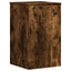 plantestativer 2 stk. 30x30x50 cm konstrueret træ røget eg