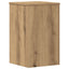 plantestativer 2 stk. 30x30x50 cm konstrueret træ egetræsfarvet