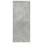 plantestativer 2 stk. 30x30x70 cm konstrueret træ betongrå