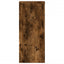 plantestativer 2 stk. 30x30x70 cm konstrueret træ røget eg