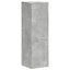 plantestativer 2 stk. 25x25x80 cm konstrueret træ betongrå