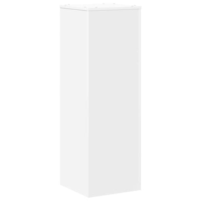 plantestativ 33x33x100 cm konstrueret træ hvid