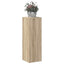 plantestativ 33x33x100 cm konstrueret træ sonoma-eg