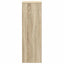 plantestativ 33x33x100 cm konstrueret træ sonoma-eg