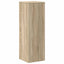 plantestativ 33x33x100 cm konstrueret træ sonoma-eg