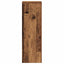 plantestativ 33x33x100 cm konstrueret træ gammelt trælook