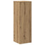 plantestativ 33x33x100 cm konstrueret træ gammelt egetræslook
