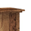 plantestativ 33x33x80 cm konstrueret træ gammelt trælook