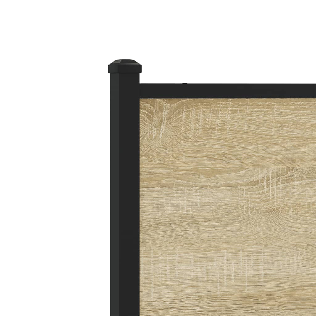 sengeramme uden madras 75x190 cm metal sonoma-eg