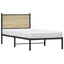 sengeramme uden madras 80x200 cm metal sonoma-eg