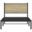 sengeramme uden madras 107x203 cm metal sonoma-eg