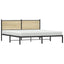 sengeramme uden madras 183x213 cm metal sonoma-eg