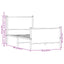sengeramme uden madras 90x200 cm metal sonoma-eg