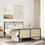sengeramme uden madras 120x190 cm metal sonoma-eg