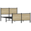 sengeramme uden madras 120x200 cm metal sonoma-eg