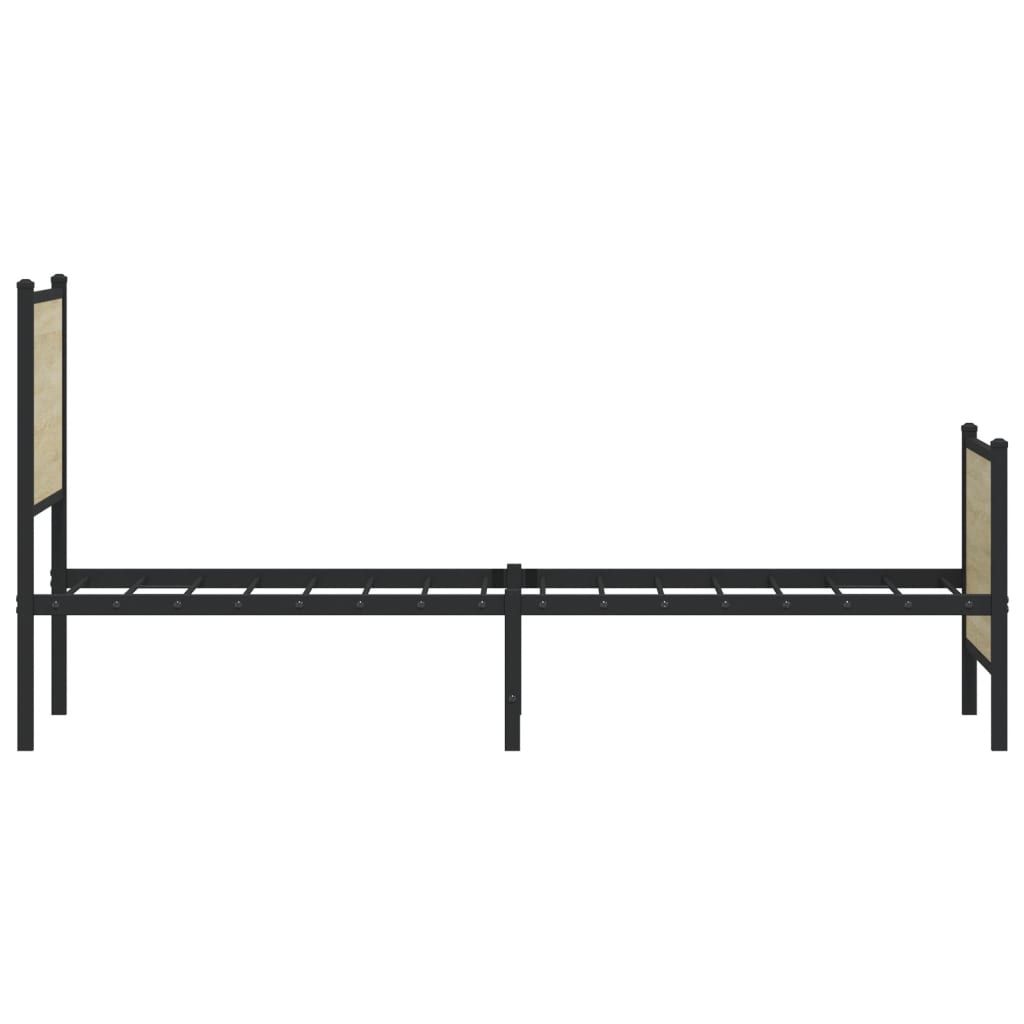 sengeramme uden madras 137x190 cm sonoma-eg