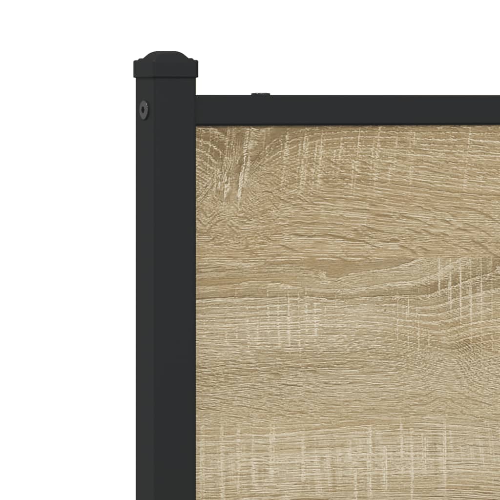 sengeramme uden madras 75x190 cm metal sonoma-eg