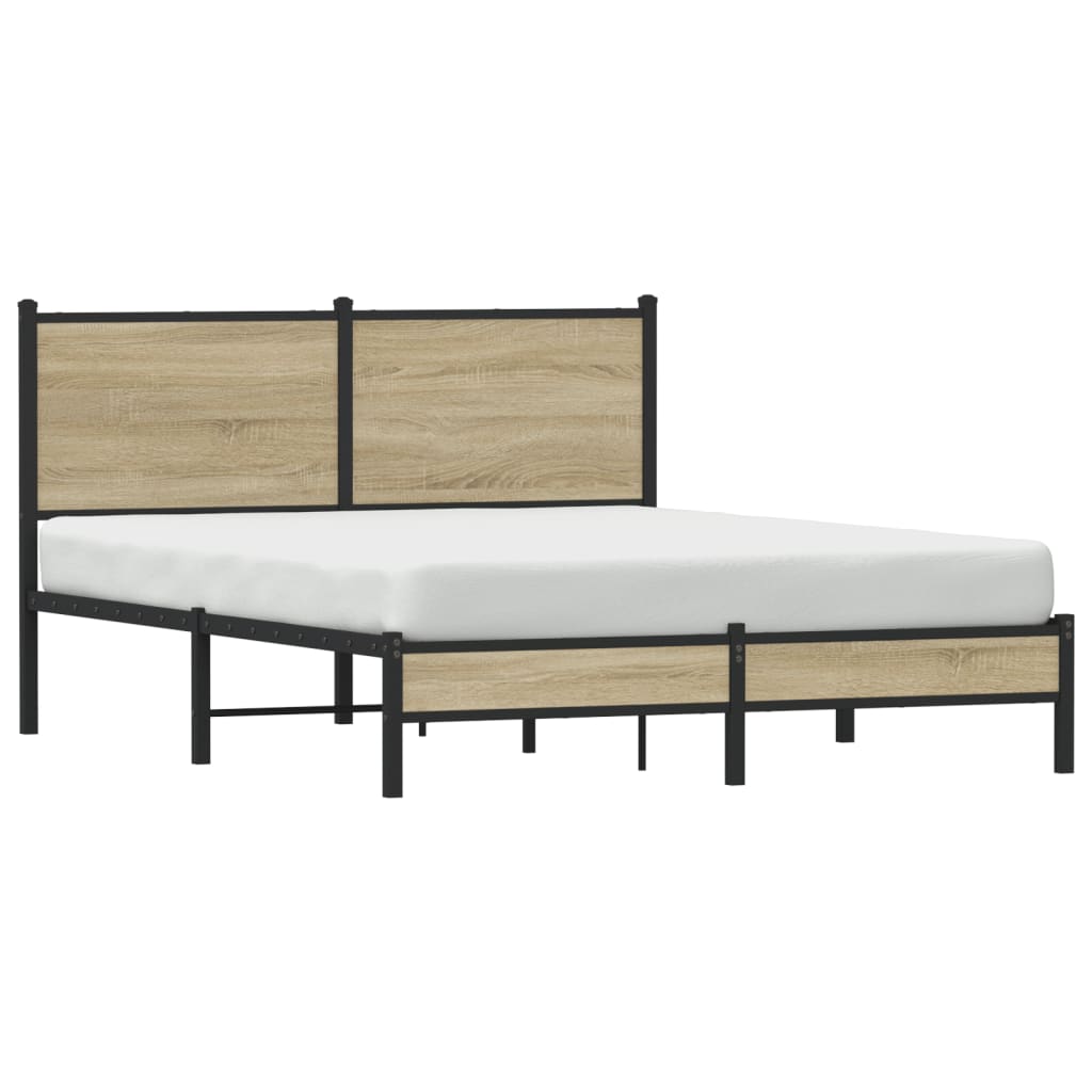 sengeramme uden madras 137x190 cm sonoma-eg