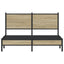 sengeramme uden madras 137x190 cm sonoma-eg