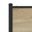 sengeramme uden madras 140x190 cm metal sonoma-eg