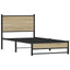 sengeramme uden madras 90x190 cm metal sonoma-eg