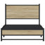 sengeramme uden madras 107x203 cm metal sonoma-eg