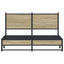 sengeramme uden madras 137x190 cm sonoma-eg