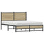 sengeramme uden madras 150x200 cm metal sonoma-eg