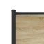 sengeramme uden madras 75x190 cm metal sonoma-eg