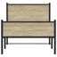 sengeramme uden madras 90x190 cm metal sonoma-eg