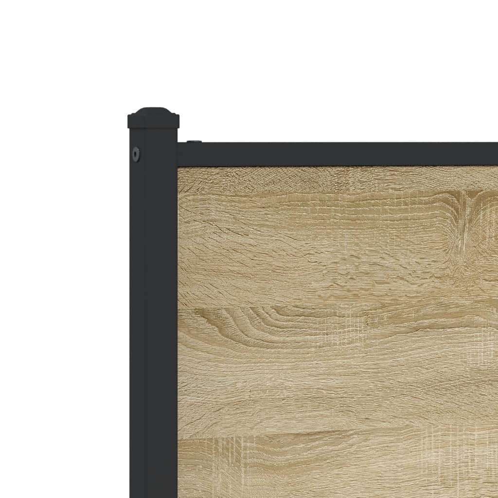 sengeramme uden madras 100x190 cm metal sonoma-eg