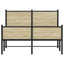 sengeramme uden madras 120x190 cm metal sonoma-eg