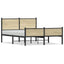 sengeramme uden madras 137x190 cm sonoma-eg